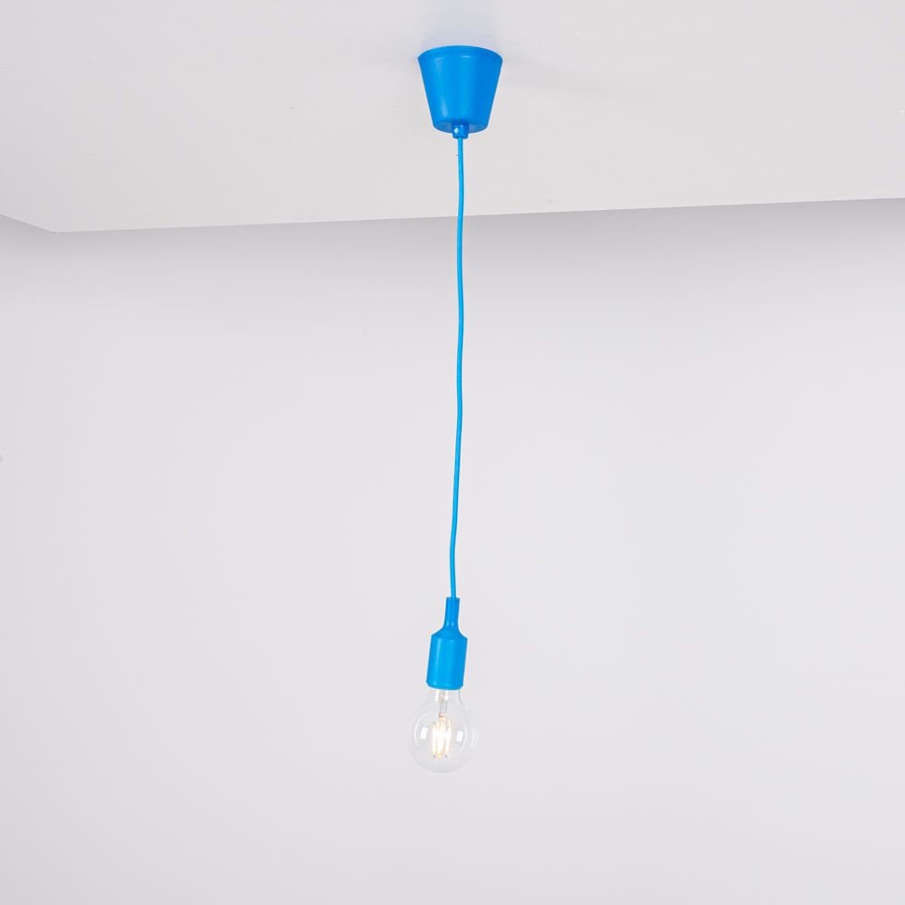 Подвесной светильник Muuto E27 Blue