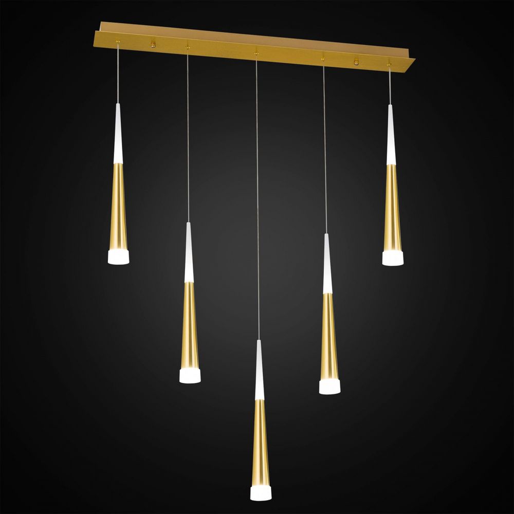 Citilux Вегас CL227052 LED Подвесной светильник Золото