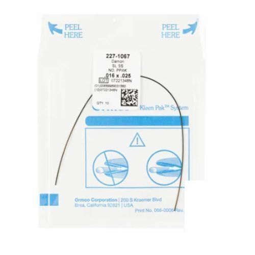 Дуги ORMCO Damon SL SS 0.16*25 UNIV