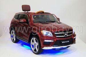 Детский электромобиль River Toys Mercedes-Benz GL63 A999AA красный