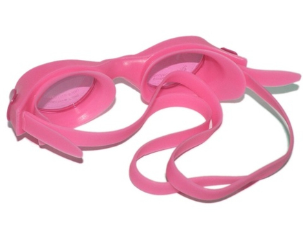 Очки для плавания Langzhisha :AF9600  (розовый)
