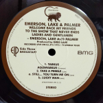 Emerson Lake & Palmer / Welcome Back, My Friends, To The Show That Never Ends - Ladies And Gentlemen (3LP)