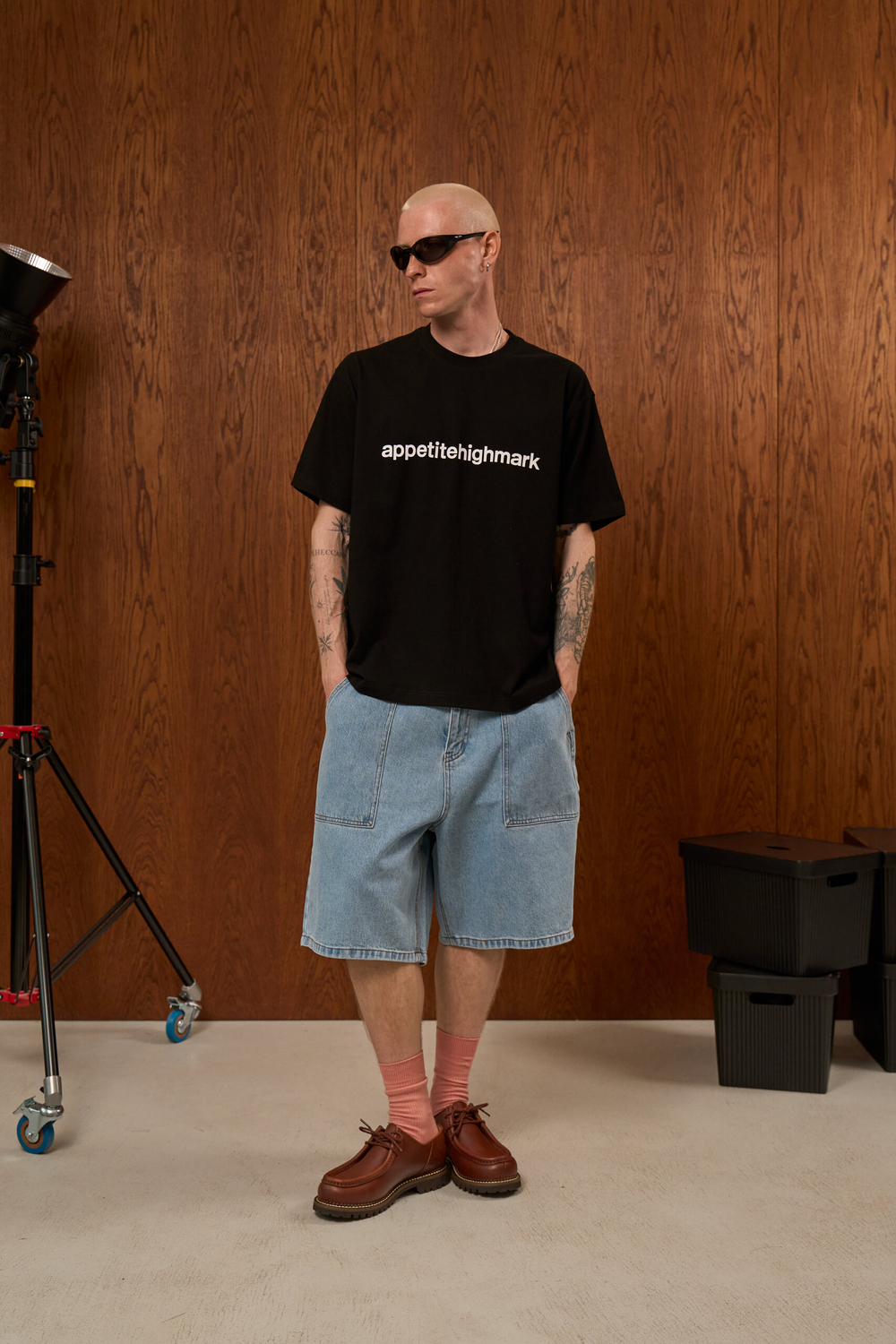 Футболка Appetite Loose Fit "Black"