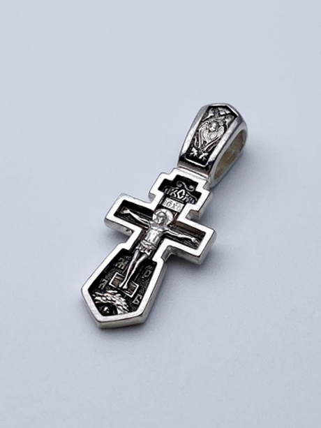 Крест из серебра/Частичное чернение