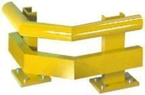 Отбойник угловой металлический для защиты стен КС-1