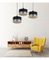 Подвесной светильник Lumina Deco Barlet LDP 6808 BK+Tea