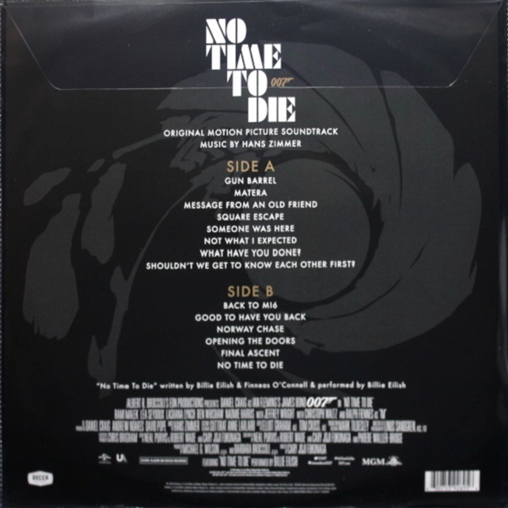 Soundtrack / Hans Zimmer: No Time To Die (Picture Disc)(LP)
