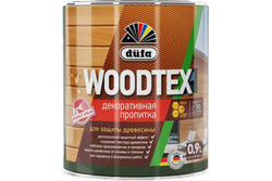 Пропитка декоративная для защиты древесины алкидная Dufa Woodtex белая