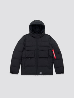 Куртка утепленная мужская ALPHA INDUSTRIES HOODED PUFFER JACKET