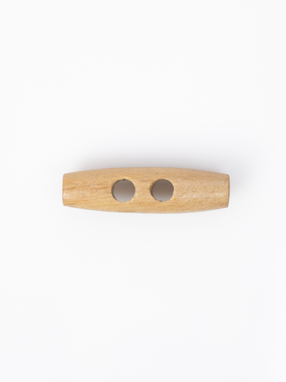 Пуговица-клевант (бочонок) CONCEPT Button of Olive Wood, размер 40мм, дерево оливы, цвет натуральный