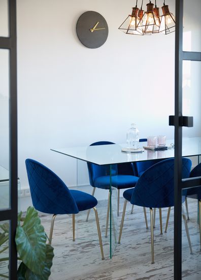 Стеклянный стол Burano