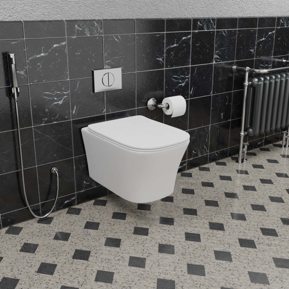 Унитаз подвесной CeramaLux 2618E