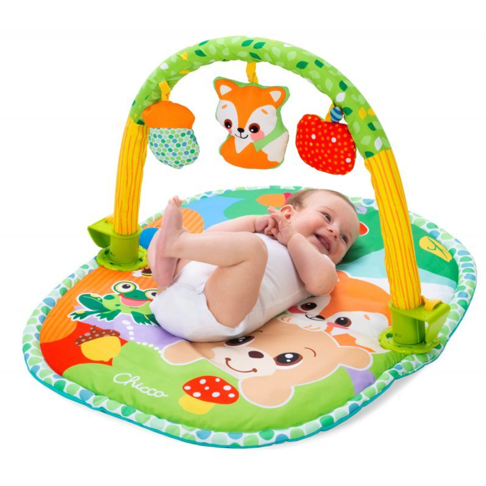 игровой развивающий коврик Chicco Magic Forest - 3 в 1 10471