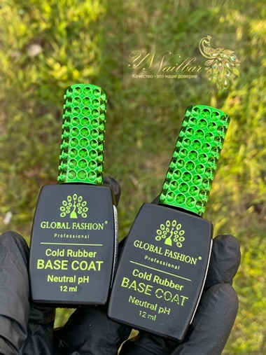 База для гель лака Global Fashion, Rubber Base Coat without Chemical 12 мл