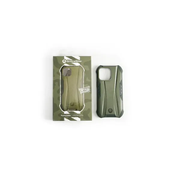 Gravastar Ferra for iPhone 13 Pro Olive Green