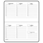 Еженедельник недатированный с резинкой (171х93 мм), BRAUBERG, твердый, УФ-ЛАК, 64 л., "Night City", 114575