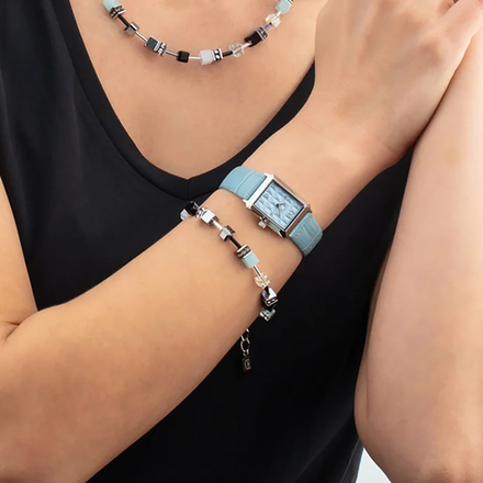 Набор часы и браслет Coeur de Lion Light Blue-Silver 7670/53-0741