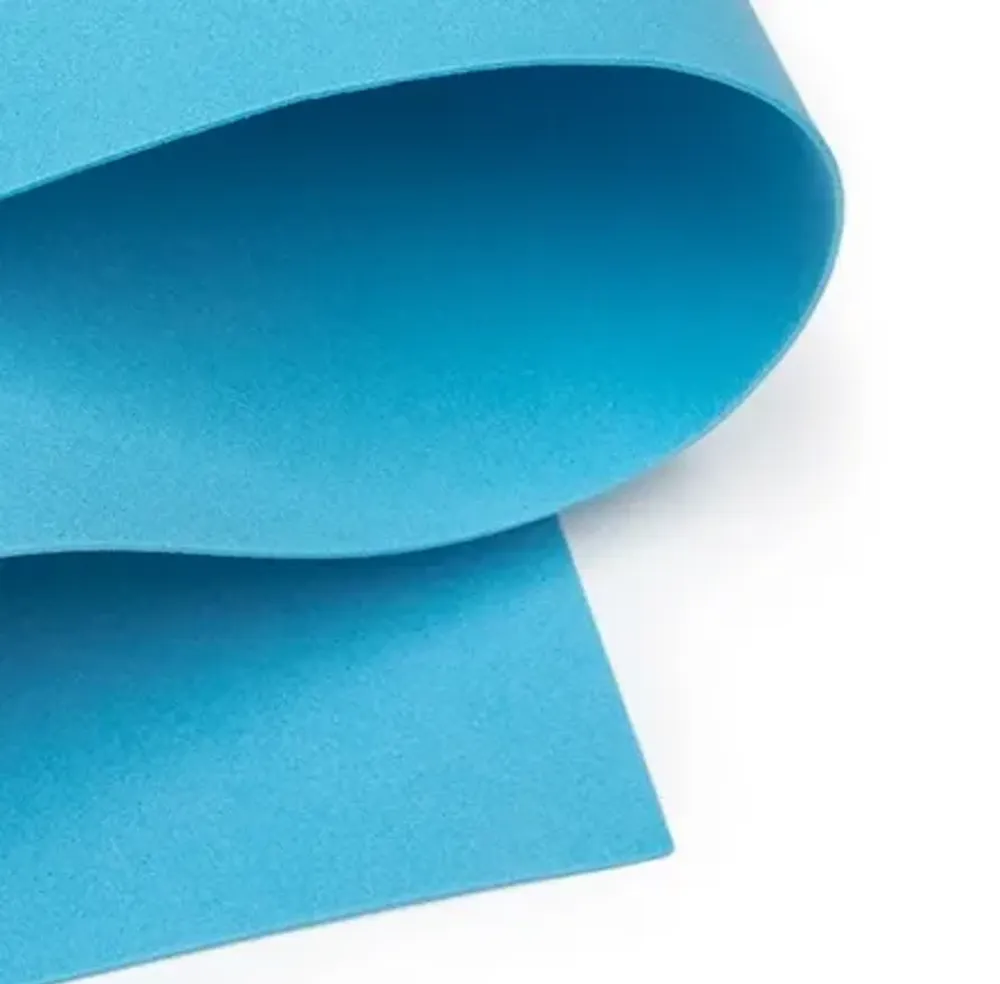Фоамиран 1 мм, р. 50х50 см, бирюзовый