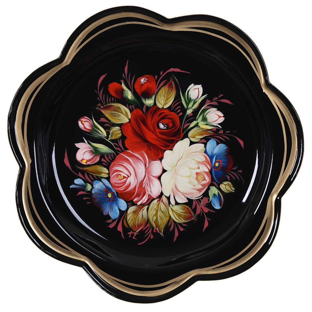 Zhostovo metal tray A1D280225283