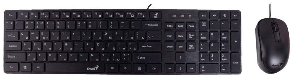 Клавиатура Genius SLIMSTAR C126 черный
