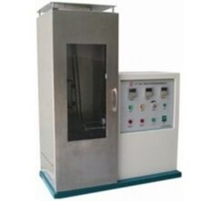 Textiles vertical burning test chamber ISO 6940 6941