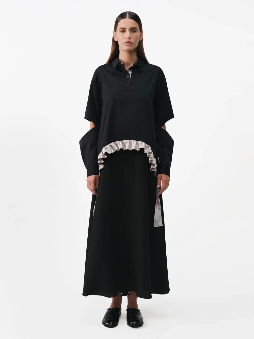 Платье с лентами OLA OLA