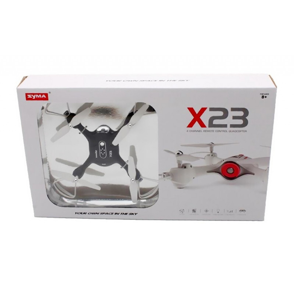 Радиоуправляемый квадрокоптер Syma X23 Black