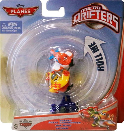 Микро-дрифтеры Дасти, Артуро и Солнечное Крыло