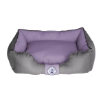 лежанка для небольшой собаки 70х50 сиреневая