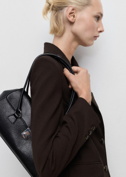 Прямой костюмный блейзер