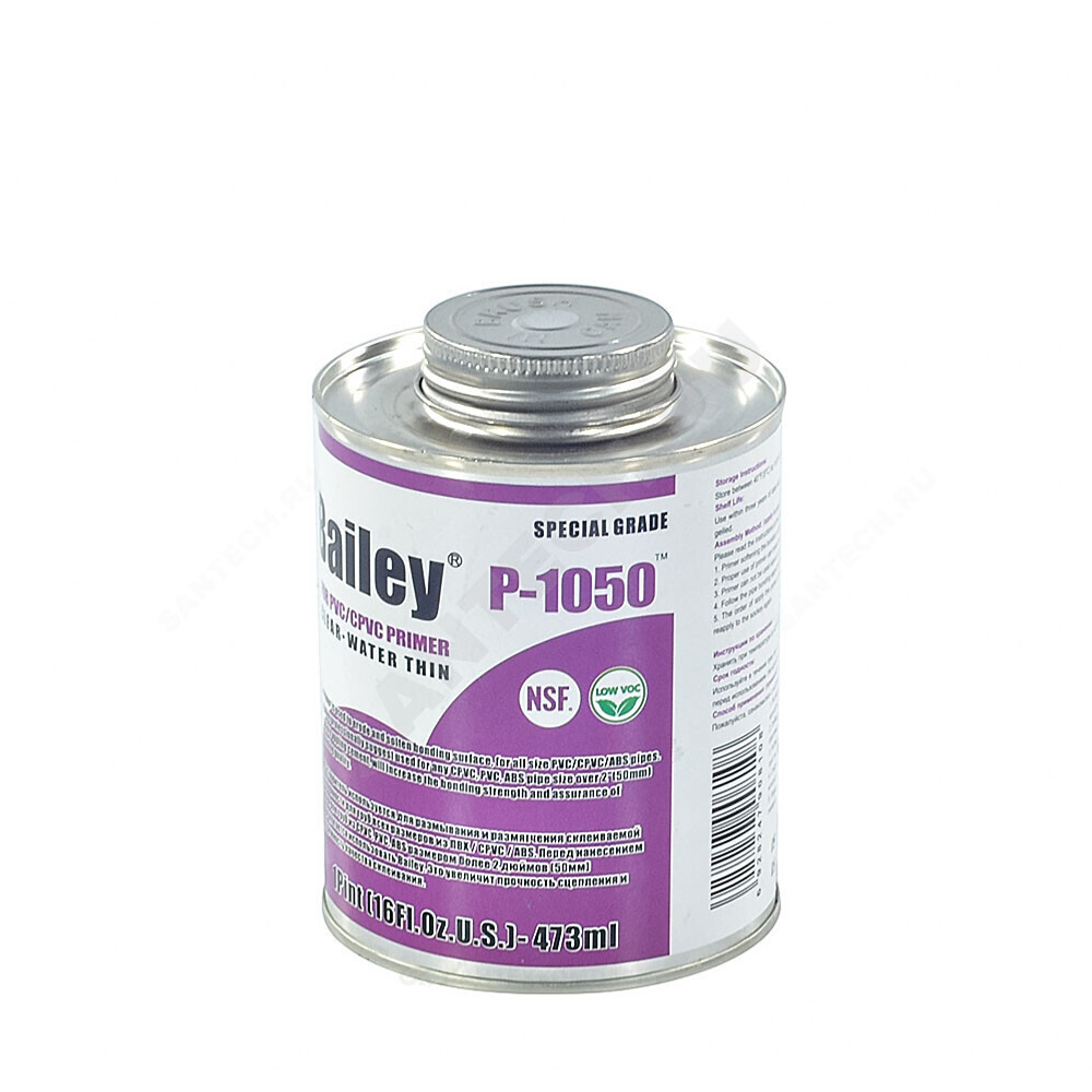 Очиститель для ПЭ/ПВХ 946мл Bailey Р-1050