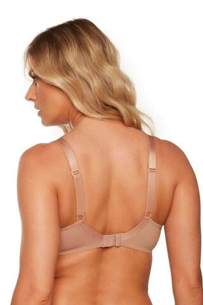 Бюстгальтер Keto с чашками на тонком поролоне (Размер: 90F) (Цвет: кофейный)