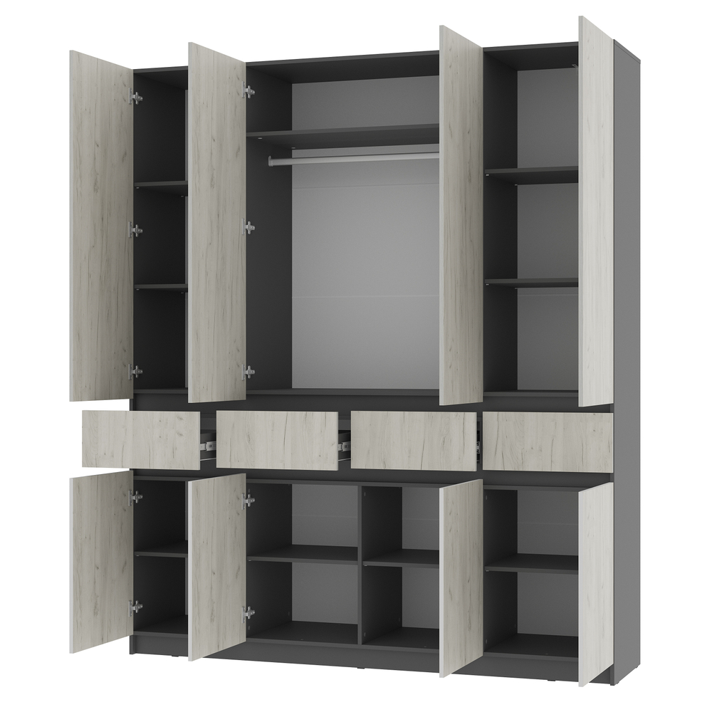 Шкаф 4-х створчатый Багира ШК-13