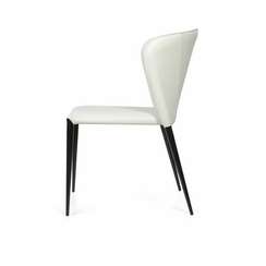 Стул Albert белая кожа