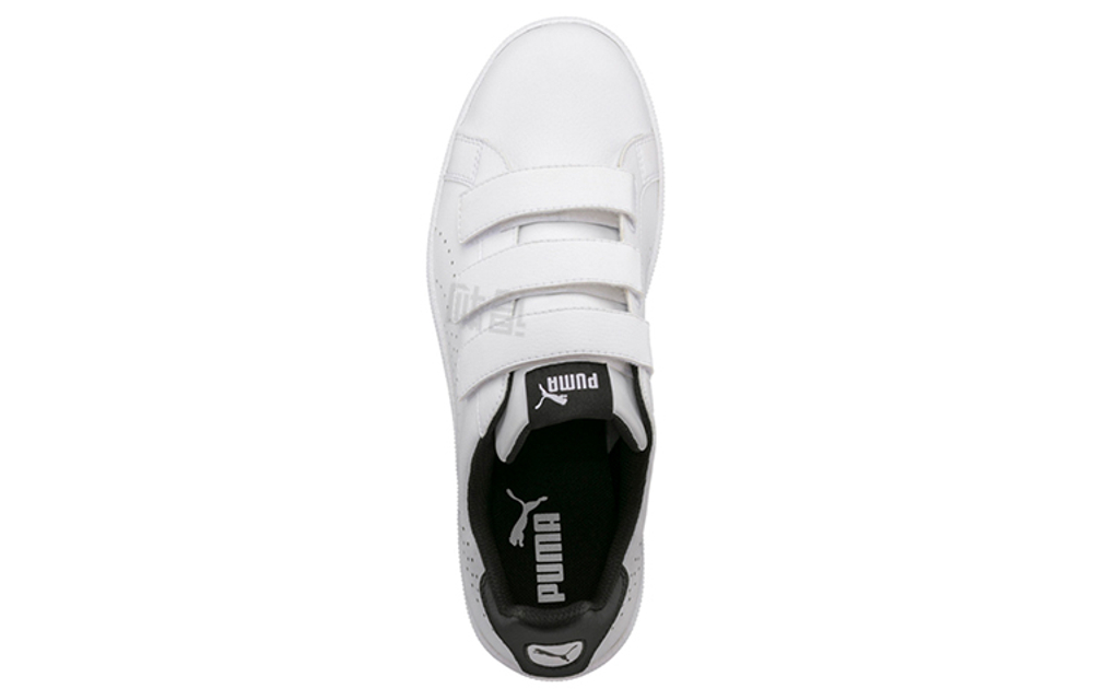Кроссовки Puma Smash Velcro 'White Black' 363723-03