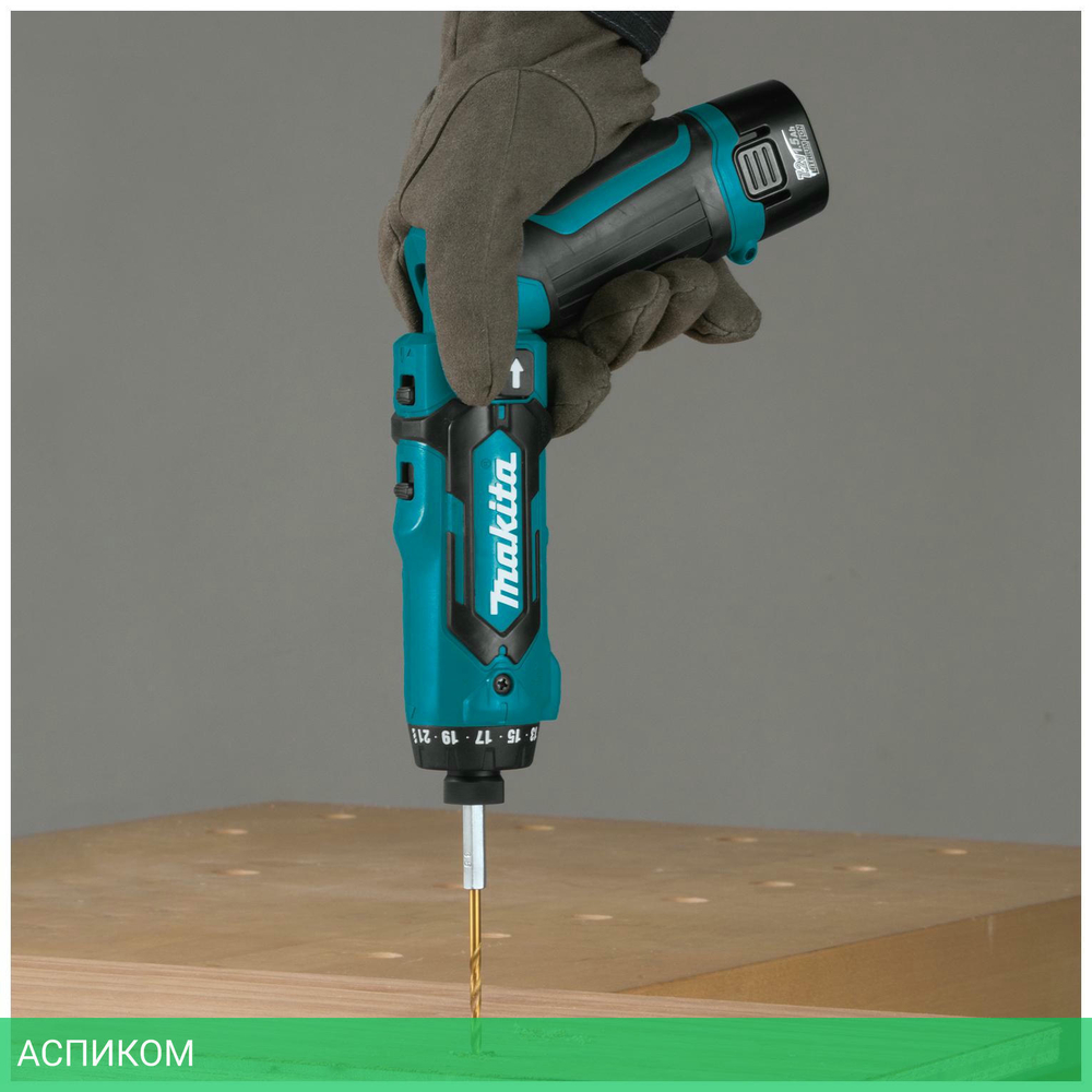 Электрооотвертка Makita DF012DSE кейс
