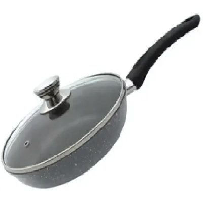 Сковорода 24см со стеклянной крышкой JML-124-11