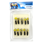 Мормышка "Столбик" с коронкой + подвеска (2мм)