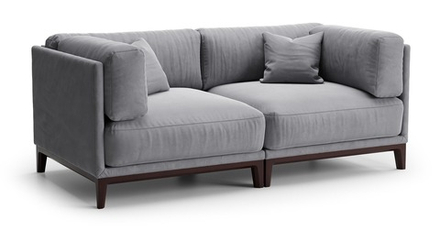 2-х местный нераскладной диван Case 903/904