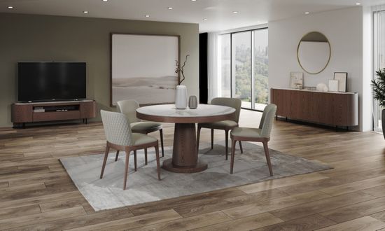 LITON, Комод, керамика матовая, тёмный орех