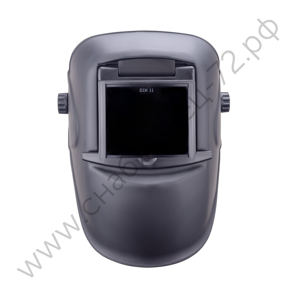 Маска сварщика ГЛАДИАТОР черная С5  (пр-во FoxWeld) с откидным стеклом