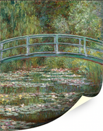 "Мост через пруд с водяными лилиями", Моне, Клод, картина (репродукция) Настене.рф