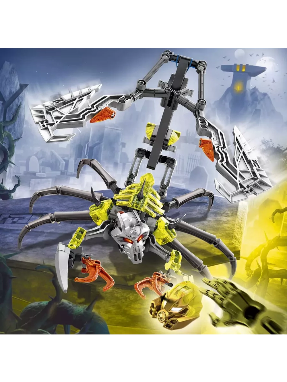 Конструктор LEGO Bionicle Череп-Скорпион 70794