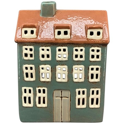 Подсвечник "Домик" мелиса 14x8x18,5см Керамика