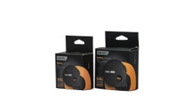 Рулетка "Home Series Black" Deli HT8519 5мх19мм (Эксклюзивный дизайн, корпус из софттач пластика, противоскользящая резиновая вставка, подарочная упаковка)