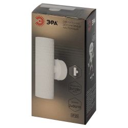 Декоративная подсветка ЭРА WL46 WH MR16 GU10 12Вт белый IP20 для интерьера стен фасадов зданий