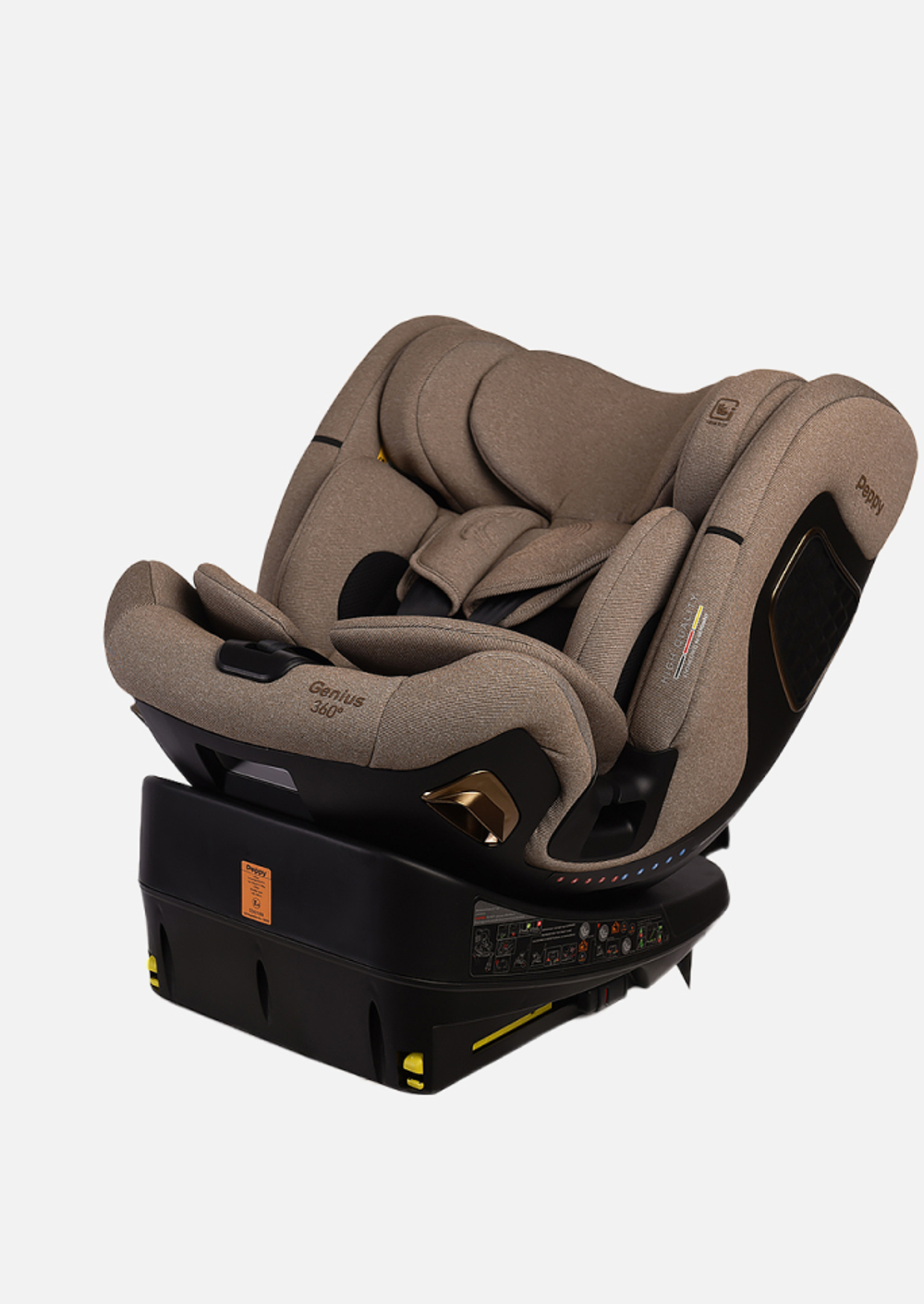 Peppy Автокресло Genius 0-36 I-Size 40-150 см Brownie