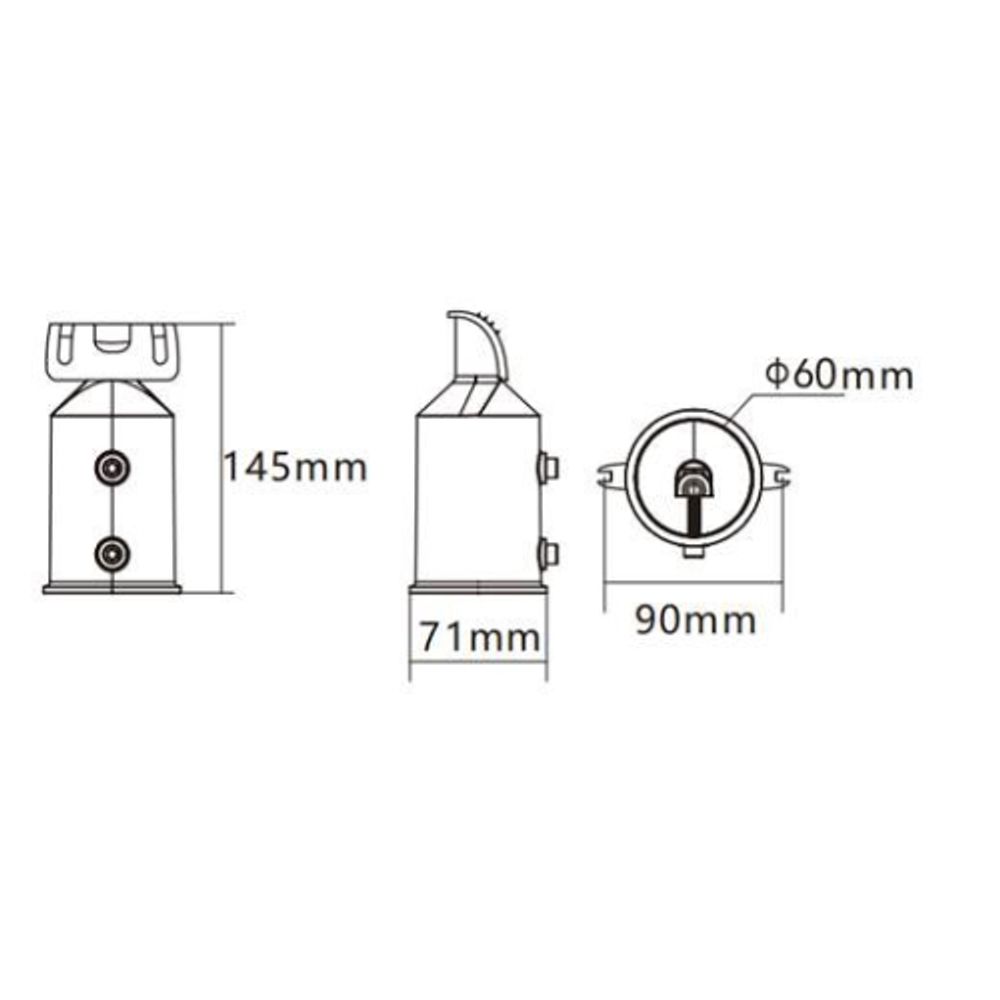Светильник уличный светодиодный ЭРА SPP-507-0-50K-100 100Вт 5000К IP65 КСС Ш регулируемый угол наклона | Уличные консольные светильники