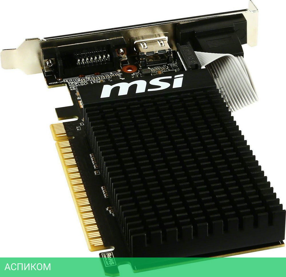 Видеокарта MSI GT 710 2GD3H LP