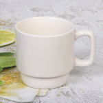 Кружка керамическая 350мл «Белая» чайная